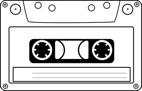 Magnetic Tape Compact Cassette Free Vector Graphic On Pixabay