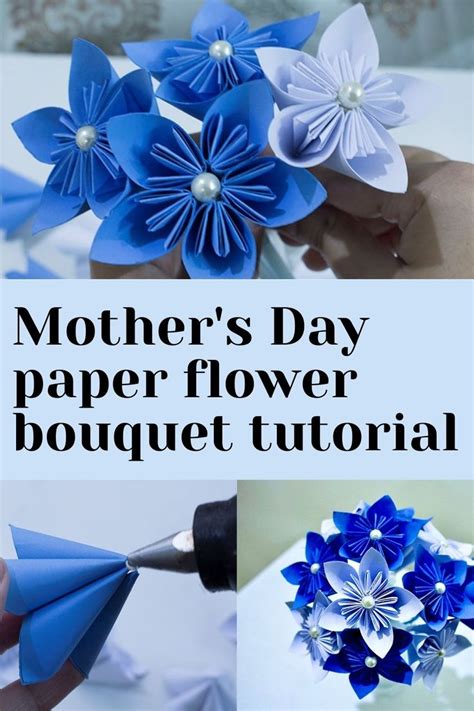 How To Make Paper Flower Bouquet Step By Step Tutorial Miss Mv Diy