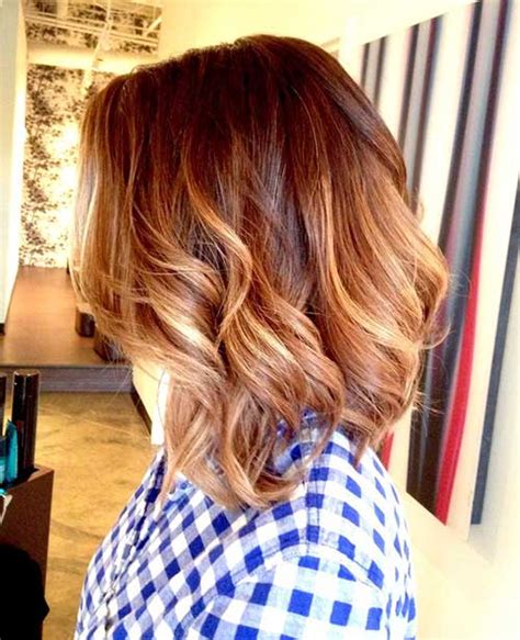 Curl your hair with a hair straightener and hold it together with fudge. 20 Popular Wavy Medium Hairstyles | Hairstyles & Haircuts ...