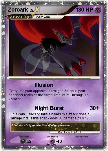 Pokémon Zoroark 979 979 Illusion My Pokemon Card