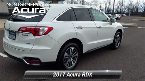 Certified 2017 Acura Rdx Wadvance Pkg Montgomeryville Pa 22a001891a