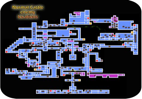 Castlevania Symphony Of The Night Map Mazsource
