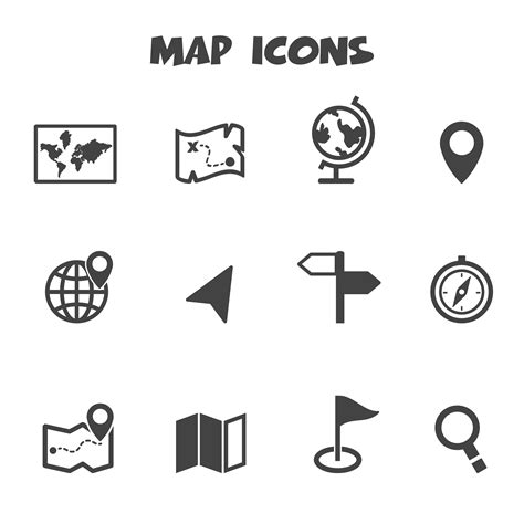Free Map Icons And Symbols