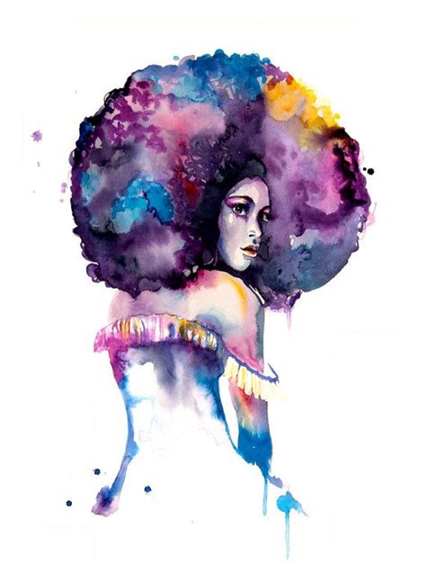 Watercolor Paintings Of Black Women At Explore