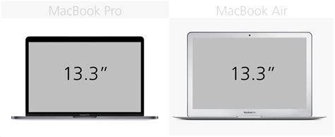 13 Inch Macbook Pro 2016 Vs Macbook Air