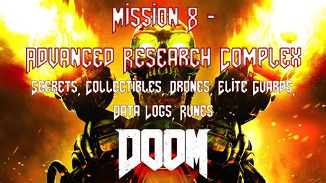 Doom Lvl 8 Advanced Research Complex Collectibles Data Logs