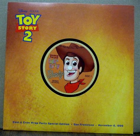 Toy Story 2 Cast And Crew Wrap Party Promo Only Disney Pixar Score Cd