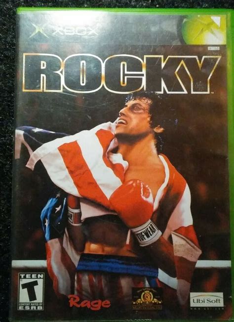 Rocky Balboa Xbox Original Complete Tested Rare Rocky Balboa Apollo