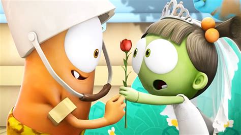Funny Animated Cartoon Spookiz School Play Love Story 스푸키즈 Cartoon