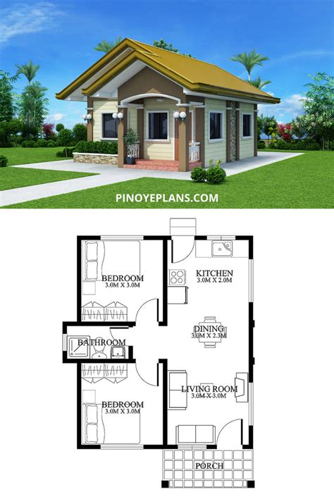Small House Designs Shd 2012001 Pinoy Eplans Minimal House Design