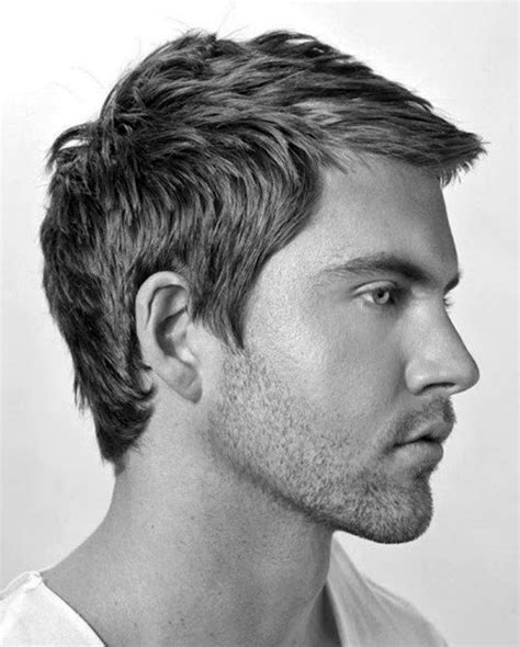 The short back and sides take some of the bulk unruly hair with quirks such as double crowns and cowlicks can be extremely frustrating. Short Wavy Hair For Men - 70 Masculine Haircut Ideas
