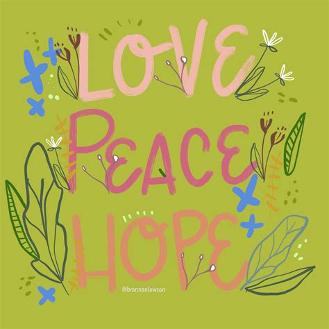 Love Peace Hope Digital File Etsy