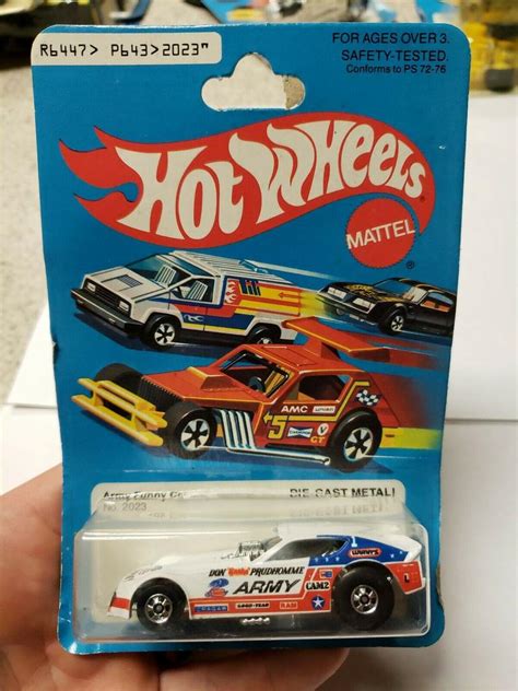 Vintage Hot Wheels Army Funny Car 2023 Don Snake Prudhomme In Package