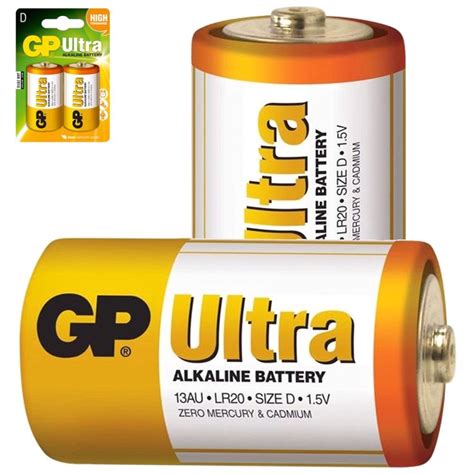Alkaline Batterijen Battery D Size Lr20 Van Gp Kopen Lampentotaal