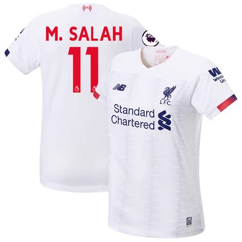 Get the best deals on liverpool jerseys soccer memorabilia. Mohamed Salah Liverpool New Balance Women's 2019/20 Away Replica Stadium Player Jersey - White