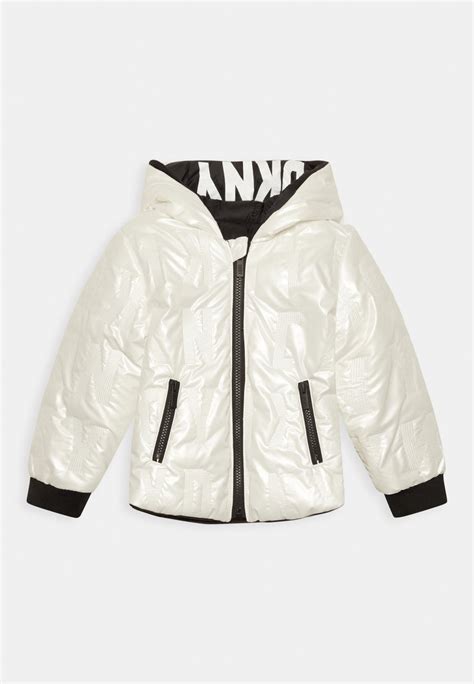 Dkny Reversible Winter Jacket Off Whiteblack Zalandode