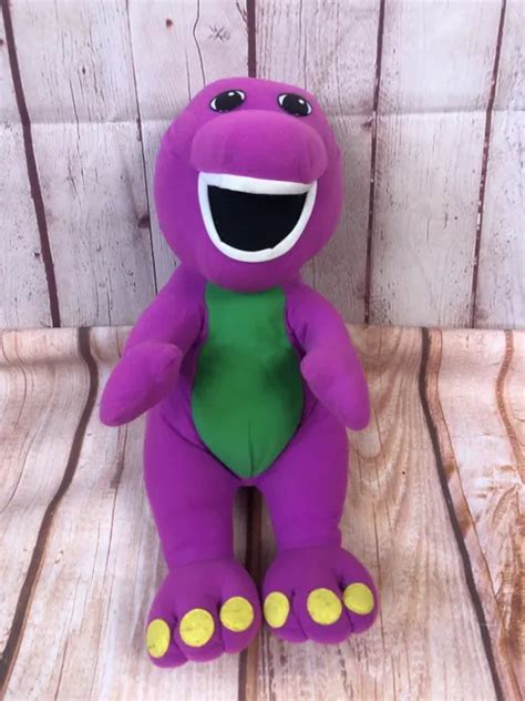 Barney The Purple Dinosaur 71245 Talking Plush 1992 Playskool
