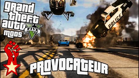 Gta 5 Pc Provocateur Riot Chaos Mod Grand Theft Auto V Youtube