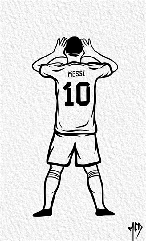 Pin By Herny A Secas On Argentina Mundial Messi Easy Drawings Soccer