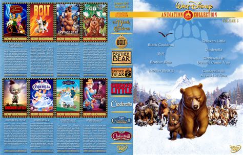 Disney Animated Classics Collection Dvd Cover Dvd Cov