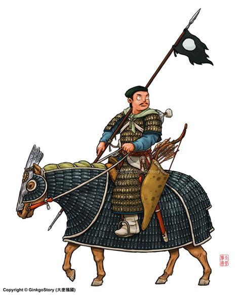 Heavy Cavalry Of The Jin Dynasty Jin Dynasty Military Illustration