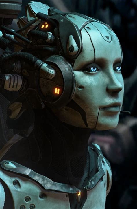 Terran Adjutant Cyberpunk Cyberpunk Art Cyborg Girl