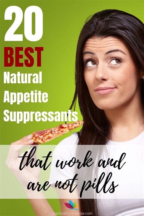 Maybe you would like to learn more about one of these? Best 20 Natural Appetite Suppressants That Work & Are Not ...