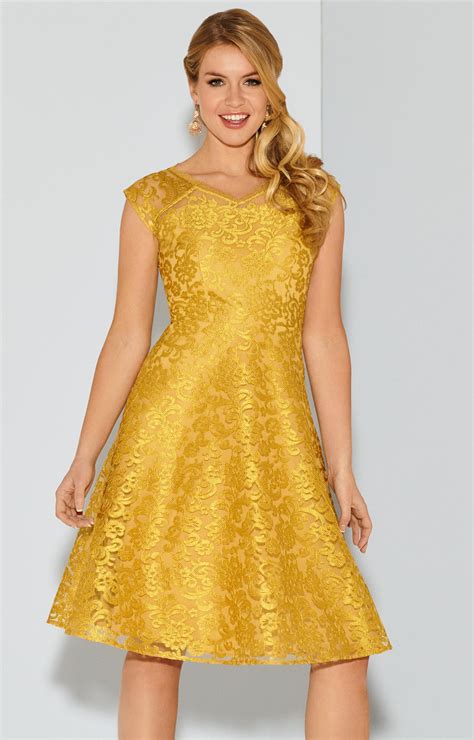 Norfolk has something truly beautiful sites for having a fairy tale wedding. Paris Occasion Dress Short Saffron Gold - Evening Dresses ...