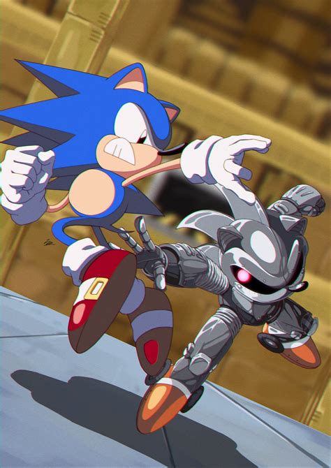 Sonic And Metal Sonic Sonic The Hedgehog Wallpaper 44410840