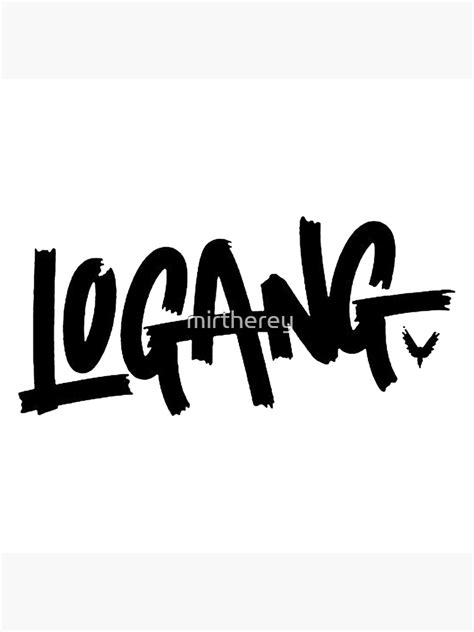 Logan Paul Logang Logo Canvas Print By Mirtherey Redbubble