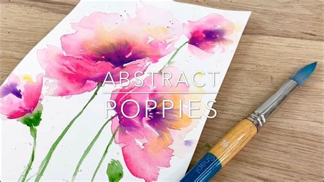 Abstract Poppies Youtube Artpoppies Artfav Abstract Poppies