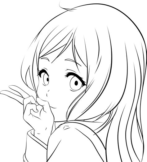 Aggregate 68 Cute Anime Girl Sketch Induhocakina