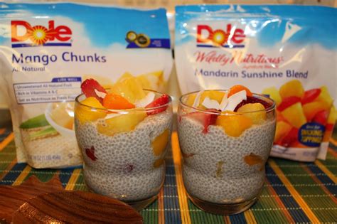 Also great with yogurt, matcha, or chia. Nutritious Feast: Tropical Chia Pudding with DOLE Frozen Fruit