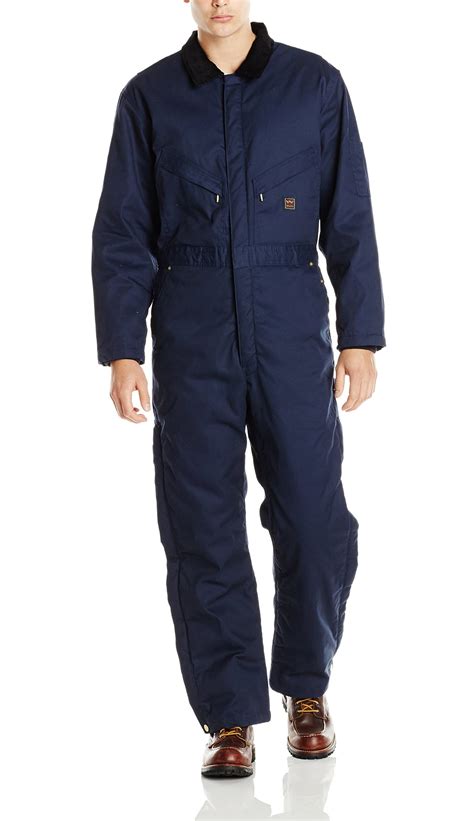 Walls Outdoor Mens Zero Zone Twill Insulated Coverall Navy 2xl Rg