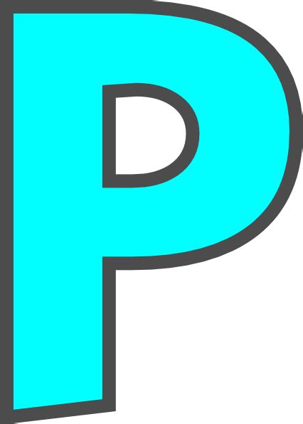 Pic Of Letter P Clipart Best
