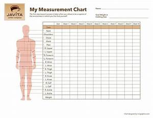 An Image Of A Human Body Measurement Chart