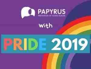 PAPYRUS With Pride Papyrus UK Suicide Prevention Charity