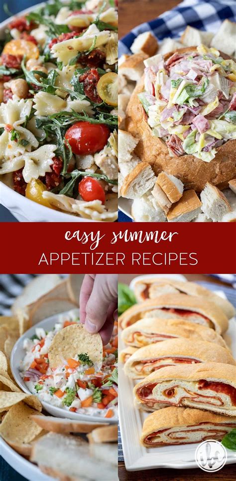 20 Easy Summer Appetizer Recipes Everyone Will Love