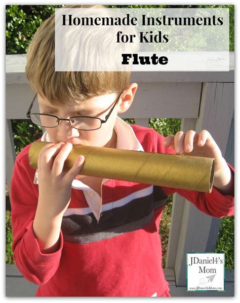 Choose from percussion to horn to string instruments. Homemade Instruments for Kids- Flute (With images ...