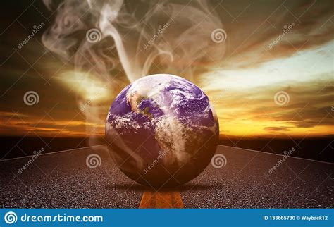 Global Warming And Pollution Concept Stock Illustration Illustration