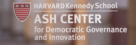 Harvard Ash Center For Democratic Governance And Innovation Participedia