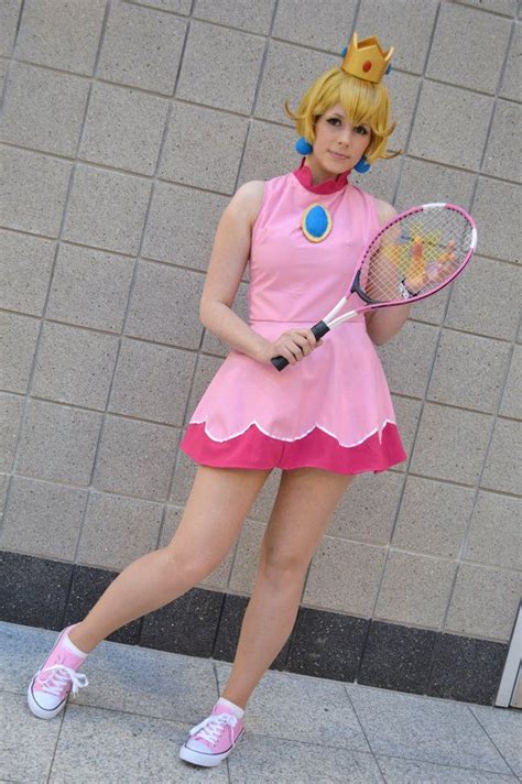 Princess Peach Tennis Dress Ii By Justpeachycosplay Hot Cosplay Tennis Dress Super Mario Bros