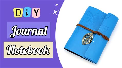 How To Make Journal Notebookdiary At Home Homemade Journal Diary