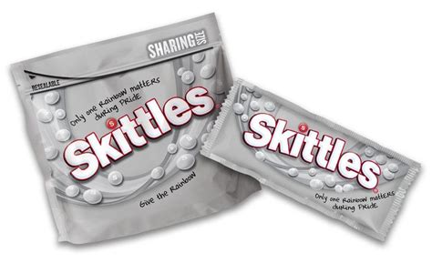 This june however, not only are we celebrating the validity of our friends, we are also commemorating the last month that minecraft earth will be available to so what will i be doing? Skittles brings back all-gray Pride Packs | 2021-05-10 ...