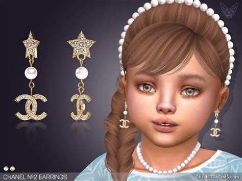 Sims 4 Designer Earrings For Toddlers Archives The Sims Book