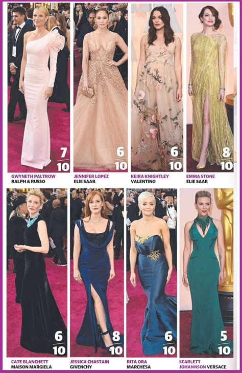 Oscars 2015 Fashion Hits And Misses From The Ceremony Daily Telegraph