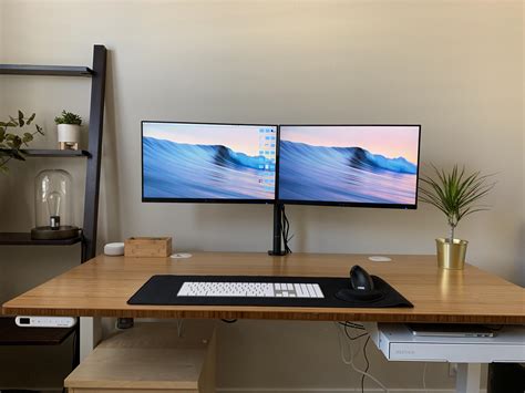 Uplift V2 Desk Vivo Dual Monitor 2x24” Acer Ips Rworkspaces