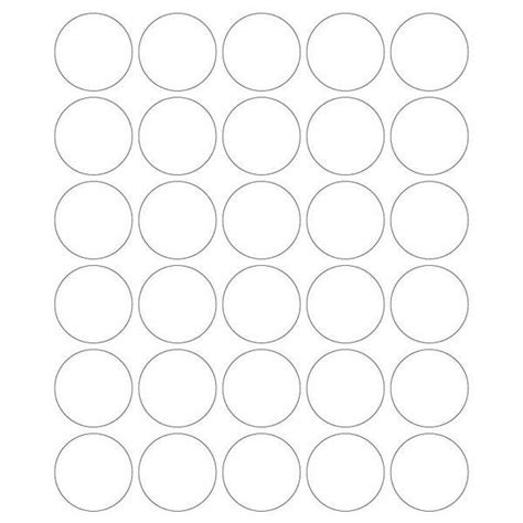 15 Inch Circle Template