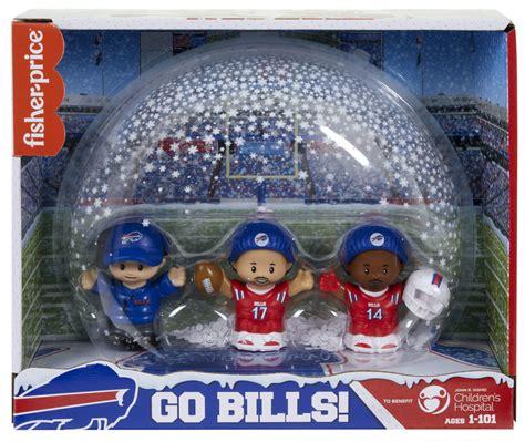 Official Release Fisher Prices Little People Go Bills Set Buffalo