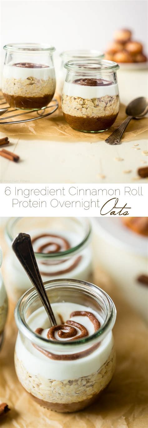 Why are best overnight oats so good for you? Cinnamon Roll Overnight Oats - These quick and easy ...